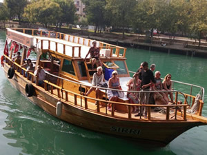 Manavgat'ta Nehirden Denize Projesi'yle 9 bin turist tur yaptı