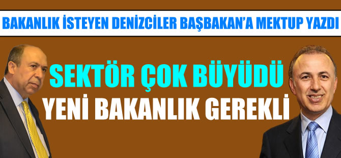 Denizciler 'Denizcilik Bakanlığı' için harekete geçti