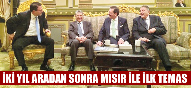 Türkiye, Mısır’la 2 yıl sonra ilk resmi temasını gerçekleştirdi