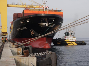 Asyaport Limanı'nda kılavuzluk ve römorkaj hizmetleri gemilere hız kazandırıyor