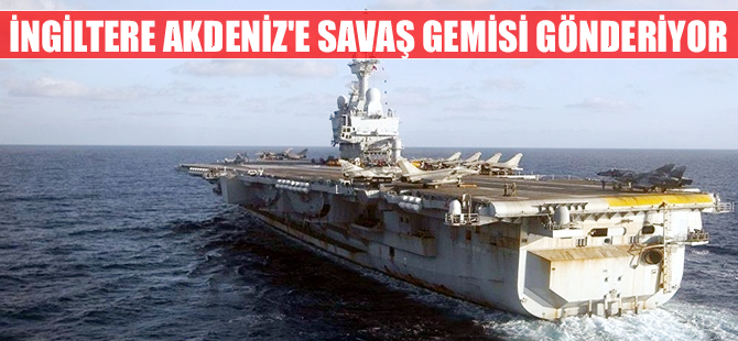 İngiltere'de IŞİD'e karşı Akdeniz'e gemi gönderiyor