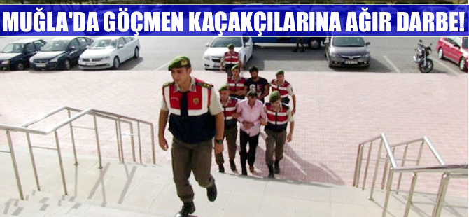 Uluslararası göçmen kaçakçılığı mafyasına ağır darbe