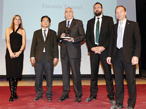 Avrasya Geçiş Projesi'ne 'ITA Yılın Proje Ödülü' verildi