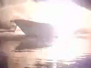 İzmir Selçuk'ta teknede patlama oldu, tekne alev topuna döndü