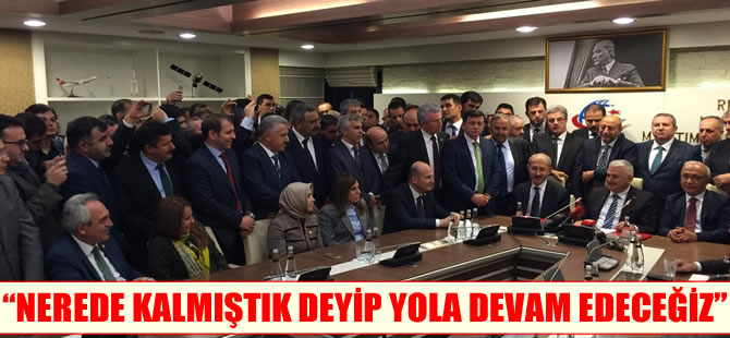 Binali Yıldırım: Nerede kalmıştık deyip yola devam edeceğiz