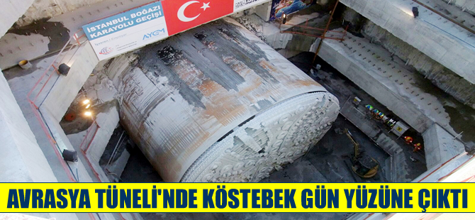 Avrasya Karayolu Tüp Geçiş Projesi’nde sona yaklaşıldı