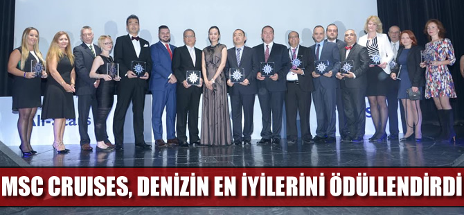 MSC Cruises, denizin en iyilerini ödüllendirdi