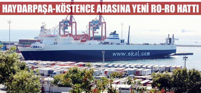 Haydarpaşa-Köstence arasına yeni Ro-Ro hattı
