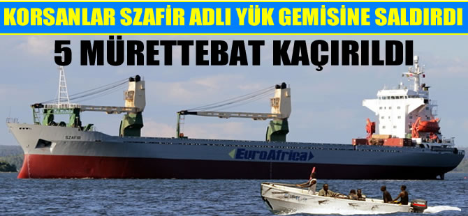Nijerya açıklarında yük gemisine korsan saldırısı: 5 mürettebat kaçırıldı