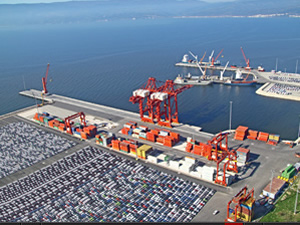 Borusan Limanı'nın araç yükleme kapasitesi yüzde 25 arttı