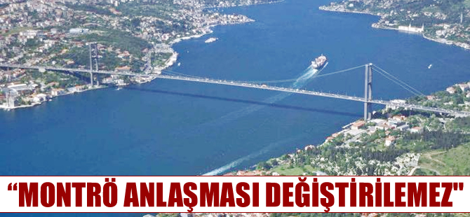 Prof. Dr. Mensur Akgün: Montrö Antlaşması değiştirilemez