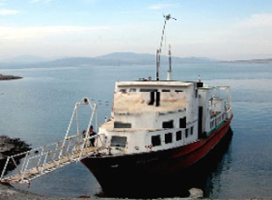 Malatya'da feribot seferlerine kış saati düzenlemesi