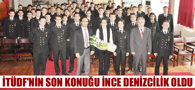 İTÜ Denizcilik Fakültesi Kariyer Günleri'nin son konuğu  İnce Denizcilik