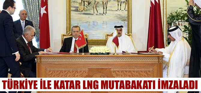 Türkiye Katar'la uzun vadeli LNG mutabakatı imzaladı
