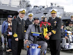 Donanma Komutanlığı kapılarını engellilere açtı