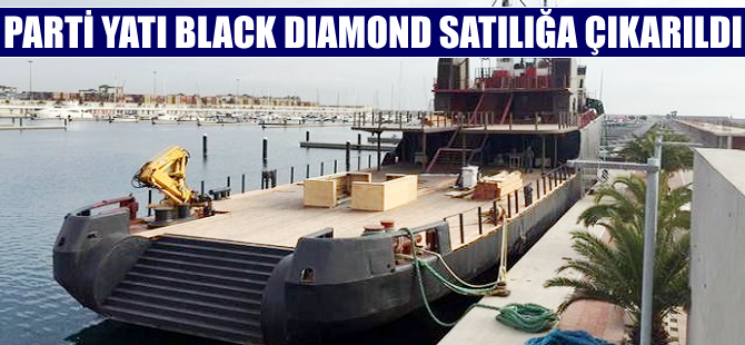 Parti yatı Black Diamond satılığa çıkarıldı