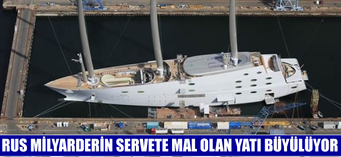 Dünya, Rus milyarderin inanılmaz yatını konuşuyor