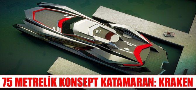 75 metrelik konsept katamaran: Kraken