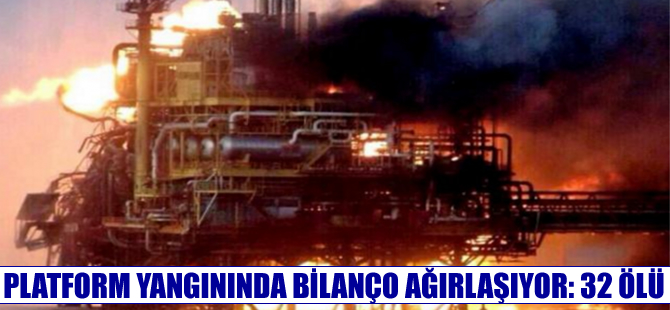 Azerbaycan'daki platform yangınında  32 kişi öldü