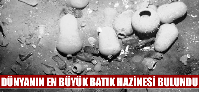Kolombiya'da batık hazine gemisi bulundu