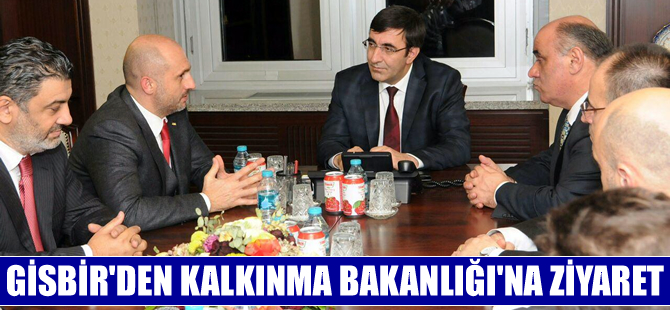 GİSBİR Yönetim Kurulu, Kalkınma Bakanı Cevdet Yılmaz'ı ziyaret etti