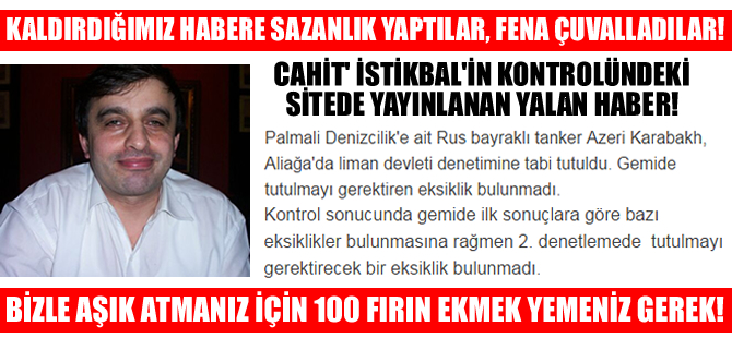 Cahit İstikbal ve avanesinin kontrolündeki site, FENA ÇUVALLADI!