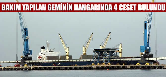 “IDC Pearl” isimli kuru yük gemisi, hangarında 4 cesetle dolaştı