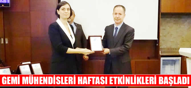 Gemi Mühendisliği Haftası etkinlikleri  başladı