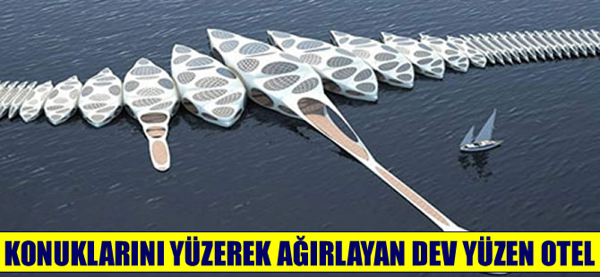 Kimsenin anlamlandıramadığı bir şekle sahip, dev yüzen otel: MORPHotel