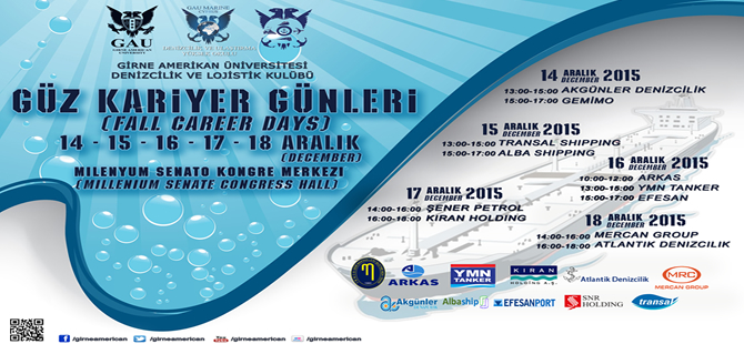 Girne Amerikan Üniversitesi Denizcilik ve Lojistik Kariyer Günleri başladı