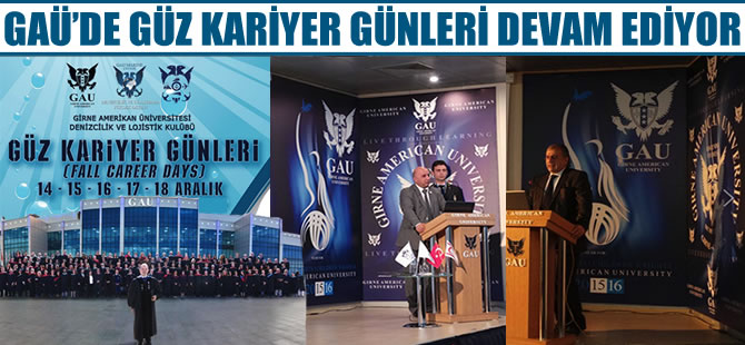 GAÜ Denizcilik ve Lojistik Kariyer Günleri hız kesmeden devam ediyor