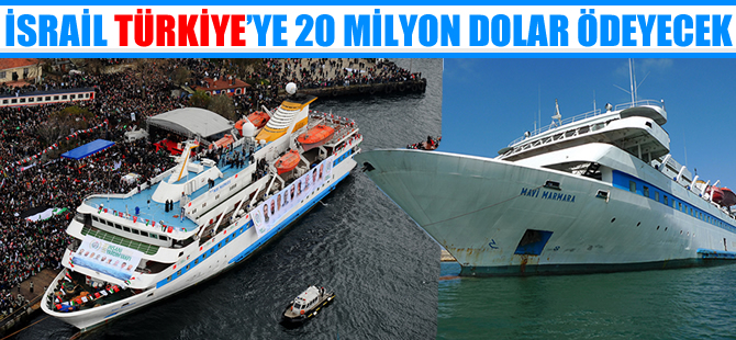İsrail ile Türkiye arasında Mavi Marmara anlaşması
