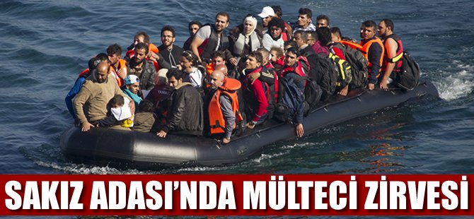 Sakız Adası'nda Mülteci Zirvesi