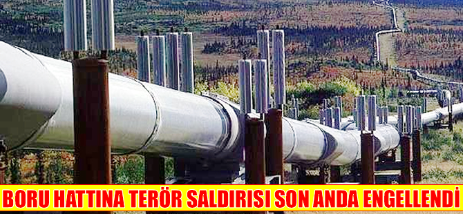 Kerkük-Yumurtalık Petrol Boru Hattı'na terör saldırısı engellendi