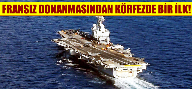 Charles de Gaulle, ABD görev gücünün komutasında hareket ediyor