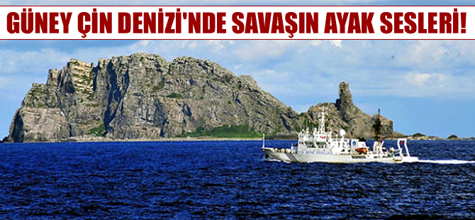 Çin tartışmalı adalara silahlı gemi gönderdi