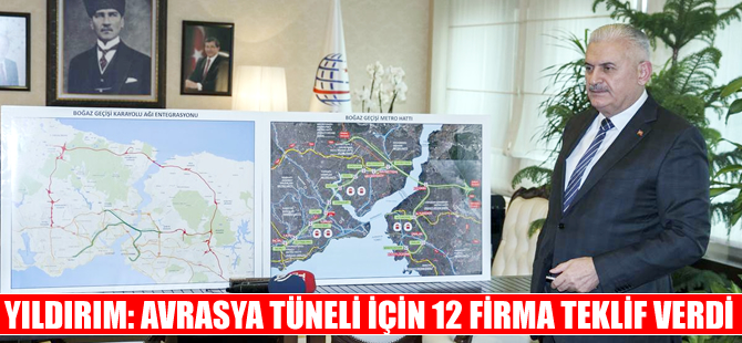 3 Katlı Büyük İstanbul Tüneli Etüt-Proje ihalesine 12 firma teklif verdi