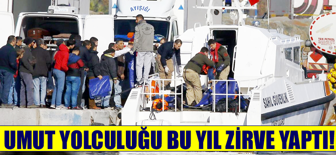 Umut yolcuları bu yıl en fazla kaybı 'Aralık'ta verdi