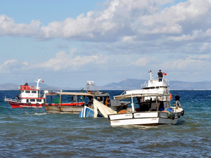 Çanakkale'de balıkçı teknesi battı: 1 ölü