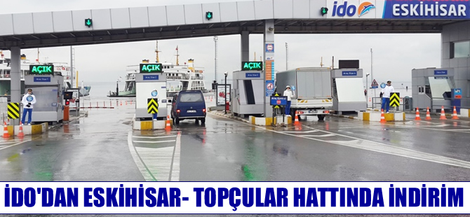 İDO'dan Eskihisar- Topçular hattında indirim