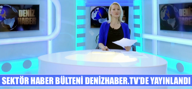 2016 yılının ilk sektör Ana Haber Bülteni DenizHaber.TV'de yayınlandı