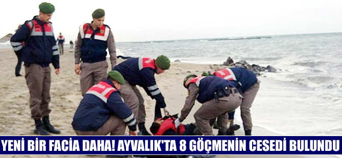 Ayvalık'ta yeni bir göçmen faciası, çoğu çocuk 8 ölü
