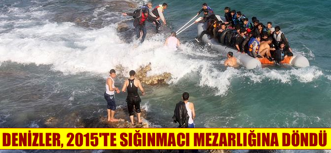 Denizler, 2015'te sığınmacı mezarlığına döndü