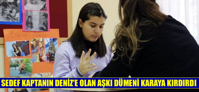 TDİ'nin ilk kadın kaptanının deniz aşkının önüne yine bir 'Deniz' geçti