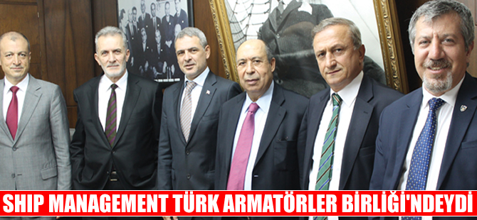Ship Management International, Türk Armatörler Birliği'ni ziyaret etti