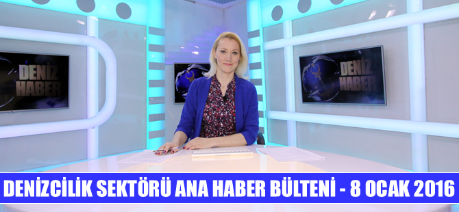 Denizcilik sektörü Ana Haber Bülteni DenizHaber.TV'de yayınlandı