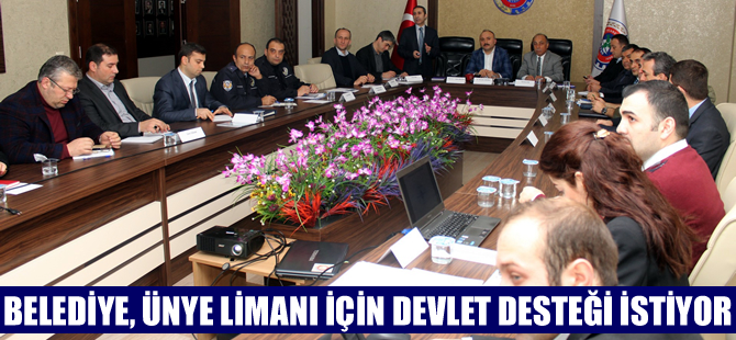 ‘Ünye Limanı’nın büyütülmesi belediyenin sınırlarını aşan devlet projesi’