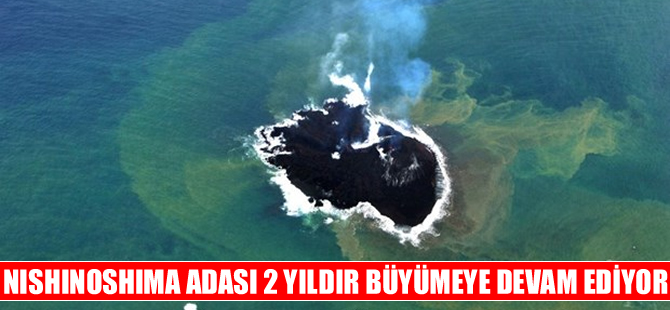Japonya’nın en yeni adası Nishinoshima 2 yaşında