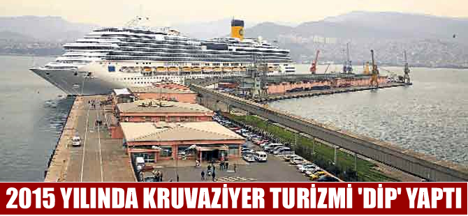 2015 yılında kruvaziyer turizmindeki kayıp zirve yaptı