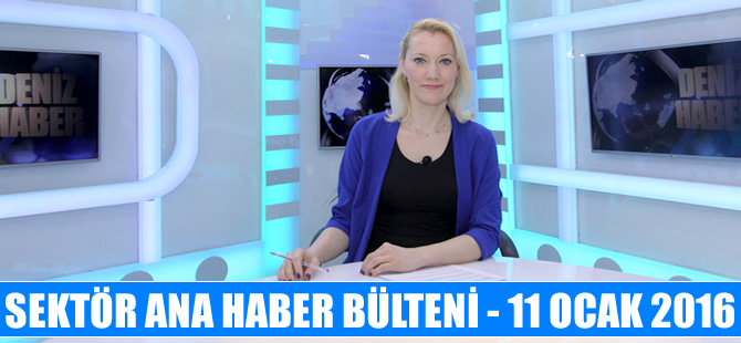 Denizcilik sektörü Ana Haber Bülteni DenizHaber.TV'de yayınlandı